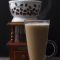 Mochaccino with whiskey